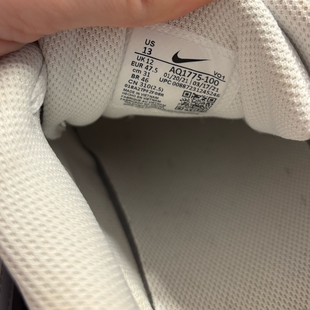 Nike Ebernon Low Men’s size 13 sneakers - Picture 7 of 7